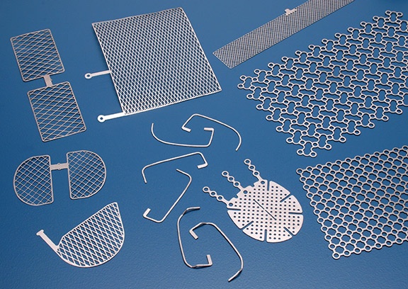 Photo Etching Thin Titanium Components