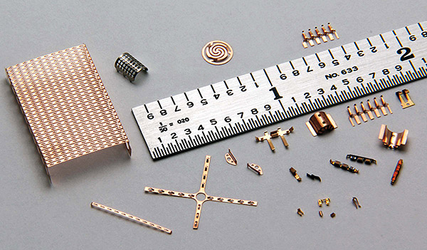 Etched and Formed Micro Metal Parts