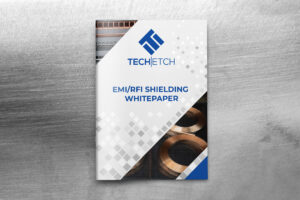 whitepaper cover page on metal background